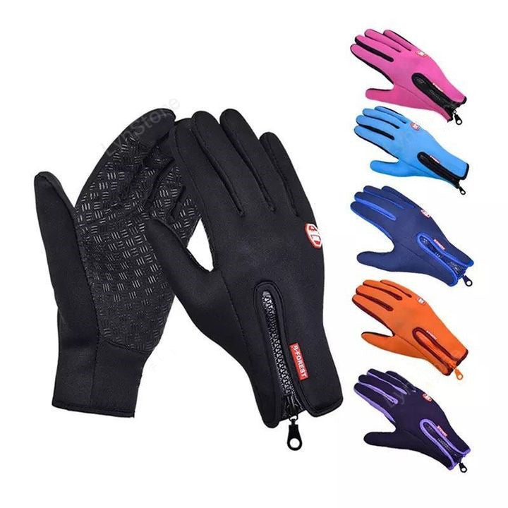 Winterhandschoenen met touchscreen – waterdicht, gevoerd, geschikt voor motor- en fietssport