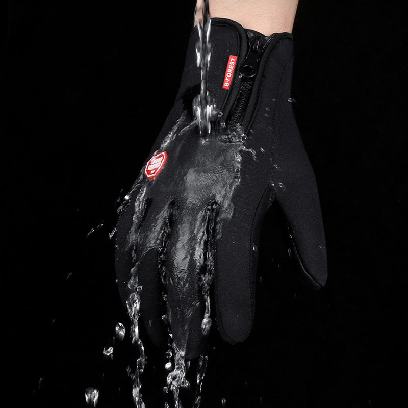Winterhandschoenen met touchscreen – waterdicht, gevoerd, geschikt voor motor- en fietssport